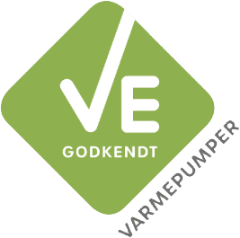 Ve-installat&oslash;r-varmepumpe
